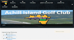 Desktop Screenshot of achillgolf.com