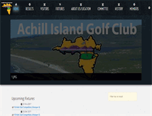 Tablet Screenshot of achillgolf.com